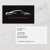 Coole Kfz-Reparatur Visitenkarte (Vorne/Hinten)