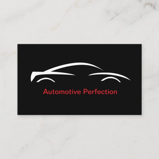 Coole Kfz-Reparatur Visitenkarte (Vorderseite)