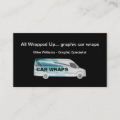 Coole Kfz-Wrap Visitenkarte (Vorderseite)