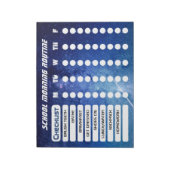 Coole Kids Space Daily Routine Checklist Editor Notizblock (Rotiert)