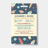 Coole Kind-Identifikation für benutzerdefinierte F Ausweis (Rückseite)