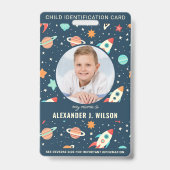 Coole Kind-Identifikation für benutzerdefinierte F Ausweis (Vorderseite)