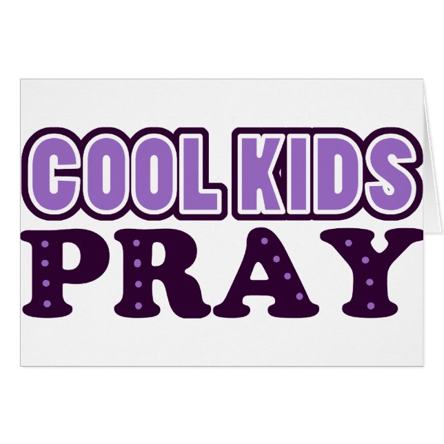 Coole Kinder beten (Vorderseite (Horizontal))