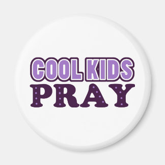 Coole Kinder beten Magnet