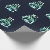 coole Kinder bis zum 5. Geburtstag Geschenkpapier (Ecke)