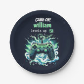 coole Kinder bis zum 5. Geburtstag Pappteller (Vorderseite)