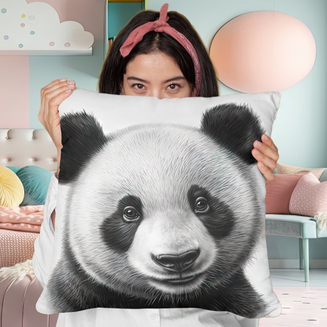 Coole Kinder Niedlich Panda Bärendesign Kissen (Von Creator hochgeladen)