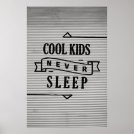 Coole Kinder Poster
