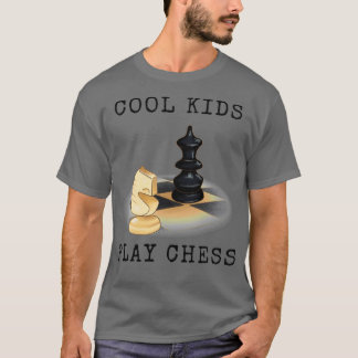 Coole Kinder spielen Schach (7) T-Shirt