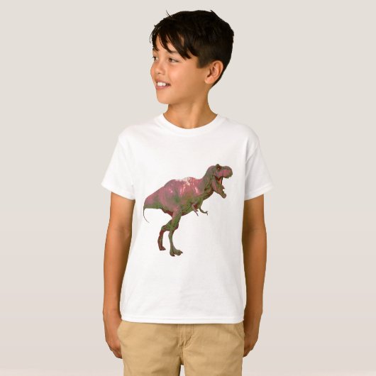 coole Kinder T-Rex-Dinosaurier-Grafikdesign für T T-Shirt (Vorne ganz)