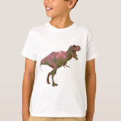 coole Kinder T-Rex-Dinosaurier-Grafikdesign für T T-Shirt (Vorderseite)