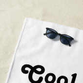 Coole Kinder üben Karate Strandtuch (Beispiel)