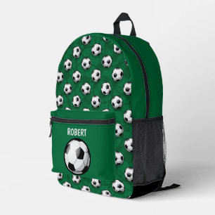 Coole Kinder unisex Fußball sport Bedruckter Rucksack