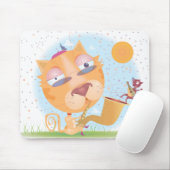 Coole KittyMausunterlage Mousepad (Mit Mouse)