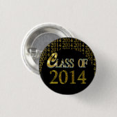 Coole Klasse von Gold 2014 u. von schwarzen Button (Vorne & Hinten)
