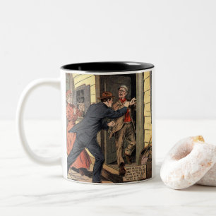 Coole Klassik Zweifarbige Tasse