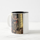 Coole Klassik Zweifarbige Tasse (Vorderseite Links)