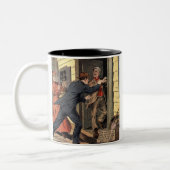 Coole Klassik Zweifarbige Tasse (Links)