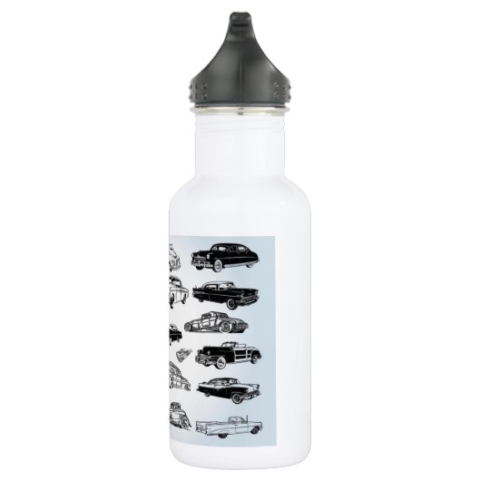 Coole klassische Autos Trinkflasche (Rechts)