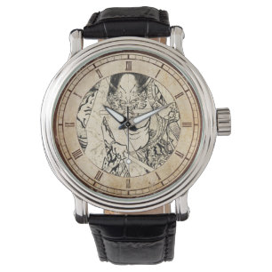 Coole klassische Vintage japanische Armbanduhr