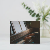 Coole Klavier Postkarte (Stehend Vorderseite)