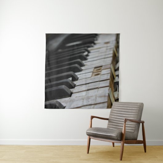 Coole Klavier Wandteppich (Beispiel)