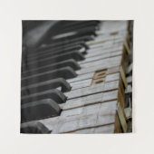 Coole Klavier Wandteppich (Vorderseite)