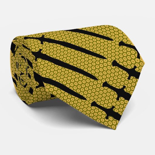 Coole Klinge-Krawatte Krawatte (Gerollt)