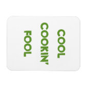 Coole Kochzitat-Funny Magnet (Horizontal)