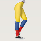 Coole kolumbianische Flagge Leggings (Rechts)