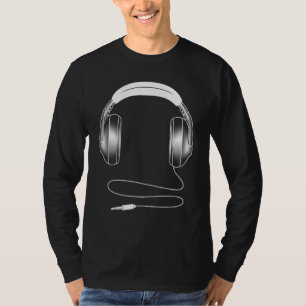 Coole Kopfhörer für Men DJ Music Artist T-Shirt