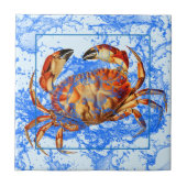 Coole Krabbe Fliese (Vorderseite)