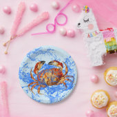 Coole Krabbe Pappteller (Party)