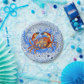 Coole Krabbe Pappteller (Party)