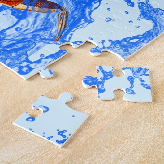 Coole Krabbe Puzzle (Seite)