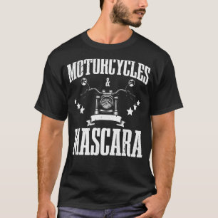 Coole Krafträder und Mascara für Girls Makeu T-Shirt