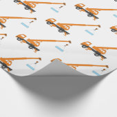 Coole Kran-Jungen-Geschenk-Idee Geschenkpapier (Ecke)