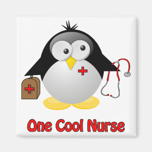 Coole Krankenschwester Magnet