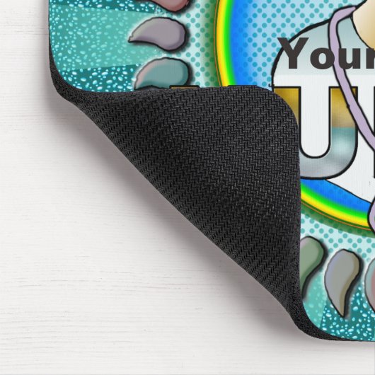 Coole Krankenschwester Mousepad (Ecke)