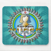 Coole Krankenschwester Mousepad (Vorne)