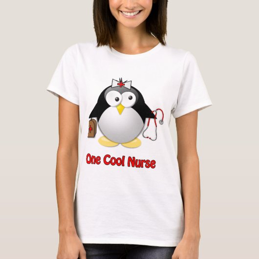 Coole Krankenschwester T-Shirt (Vorderseite)