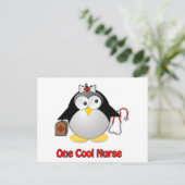 Coole Krankenversicherung Postkarte (Stehend Vorderseite)