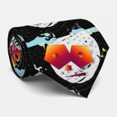 Coole Krawatte für den Golfer! (Gerollt)