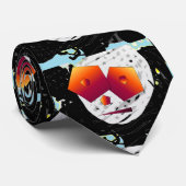 Coole Krawatte für den Golfer! (Gerollt)