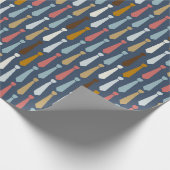 coole Krawatte Geschenkpapier (Ecke)