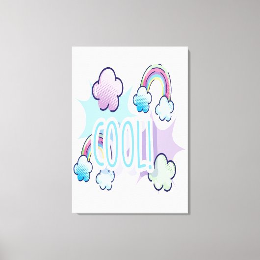 Coole kreative Kunst Leinwanddruck (Vorderseite)