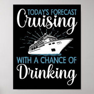 Coole Kreuzfahrt für Damen Familienurlaub Poster