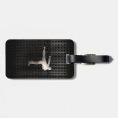 Coole Kriegskünste Gepäckanhänger (Rückseite horizontal)