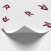 Coole Kryptowährungs-Zeichenmuster Geschenkpapier (Ecke)