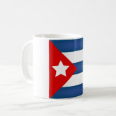 Coole kubanische Flagge Kaffeetasse (Vorderseite Links)